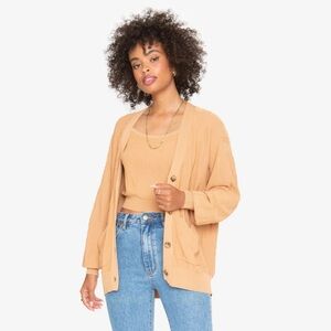 Callahan like new Esme Women's Sweater Cardigan set in coffee